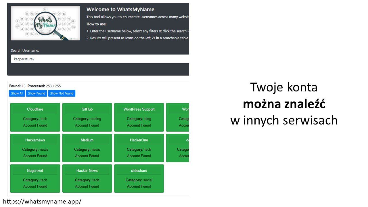 Konta w innych serwisach